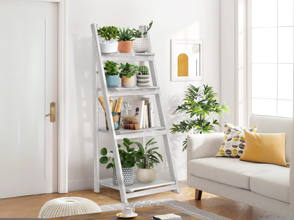 Rustic Ladder shelf