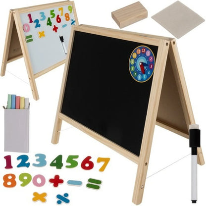 Playtive 2-in-1 Wooden Mini Tabletop Easel