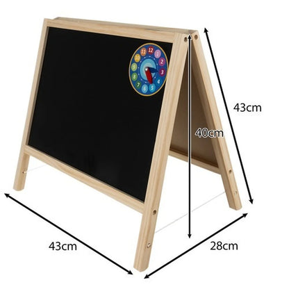 Playtive 2-in-1 Wooden Mini Tabletop Easel
