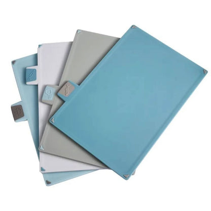 4-Piece Chopping Board Set with Storage Stand