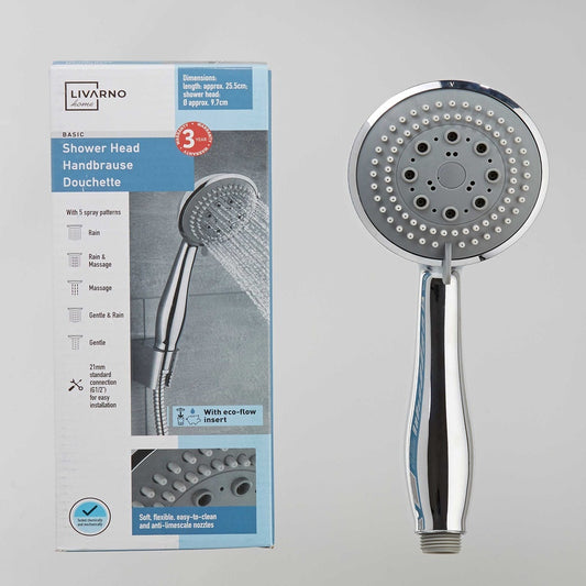 LIVARNO home 5-Spray Handheld Shower Head