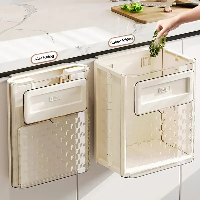 Wall Mounted Small Trash Can