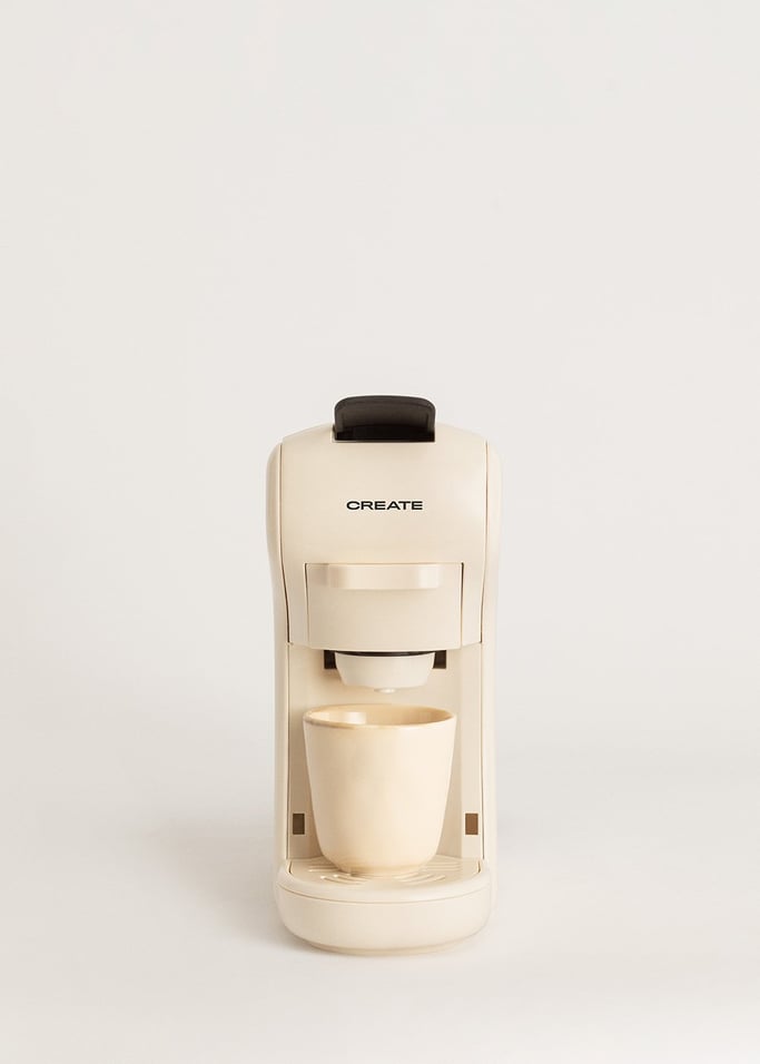 CREATE POTTS Multi-capsule express and ground coffee machine