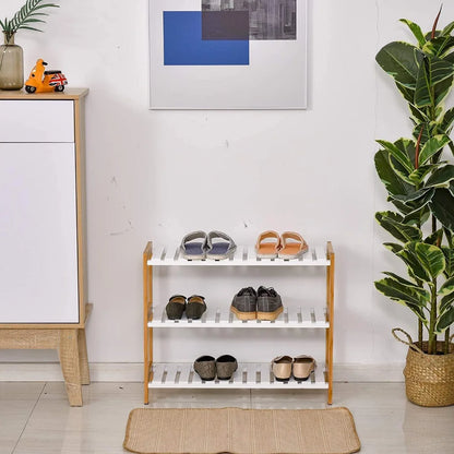 Bamboo Shoe Rack