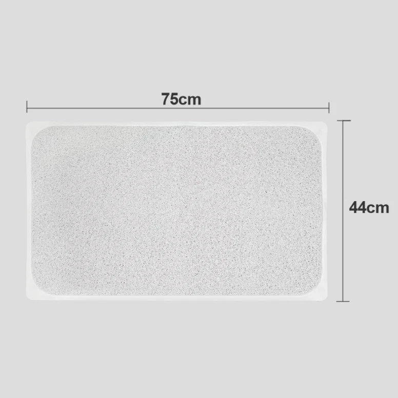 Anti‑Slip Loofah Shower Rug