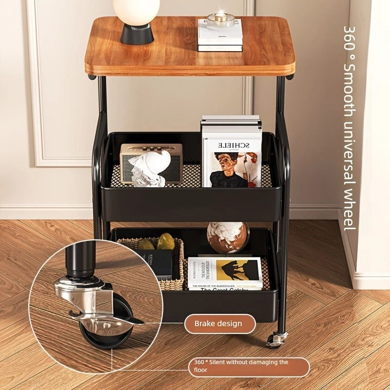 3 Tier Storage Trolley Cart