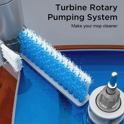 Easy Washing Square Spin Mop & Bucket System