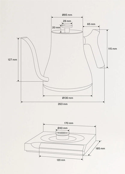 CREATE HATTORI SWAN electric kettle