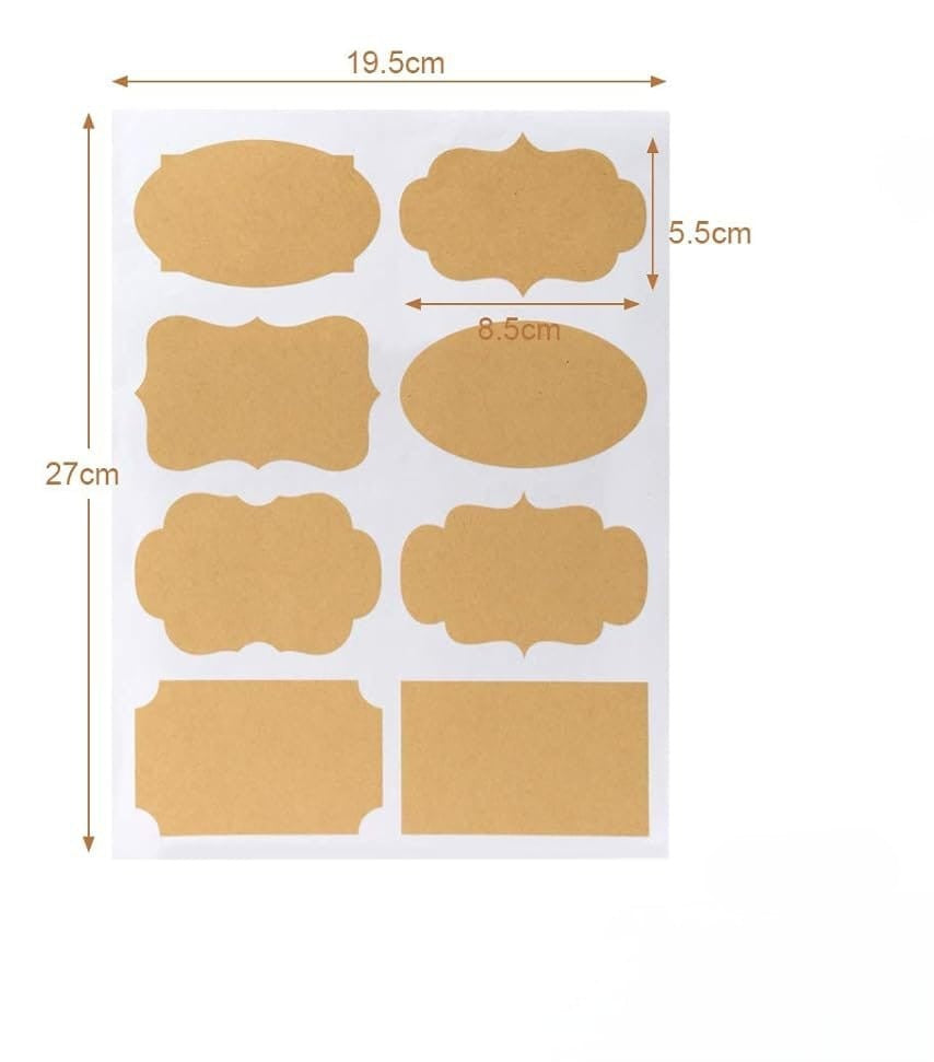 Set of 32 Labels
