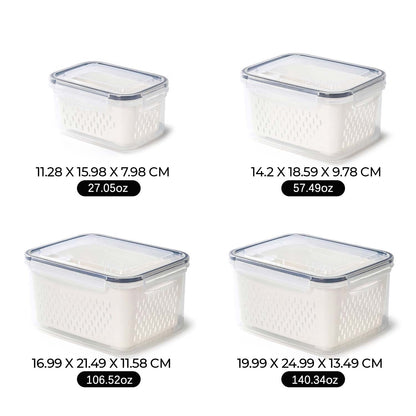 Set of 4 Storage Containers