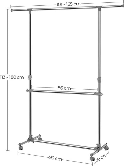 SONGMICS Double Clothes Rail (LLR401)