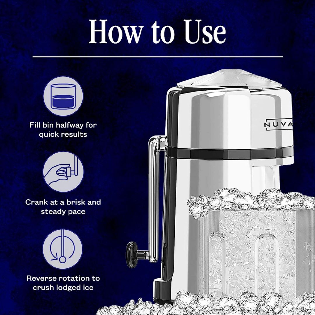 Nuvantee  Manual Ice Crusher