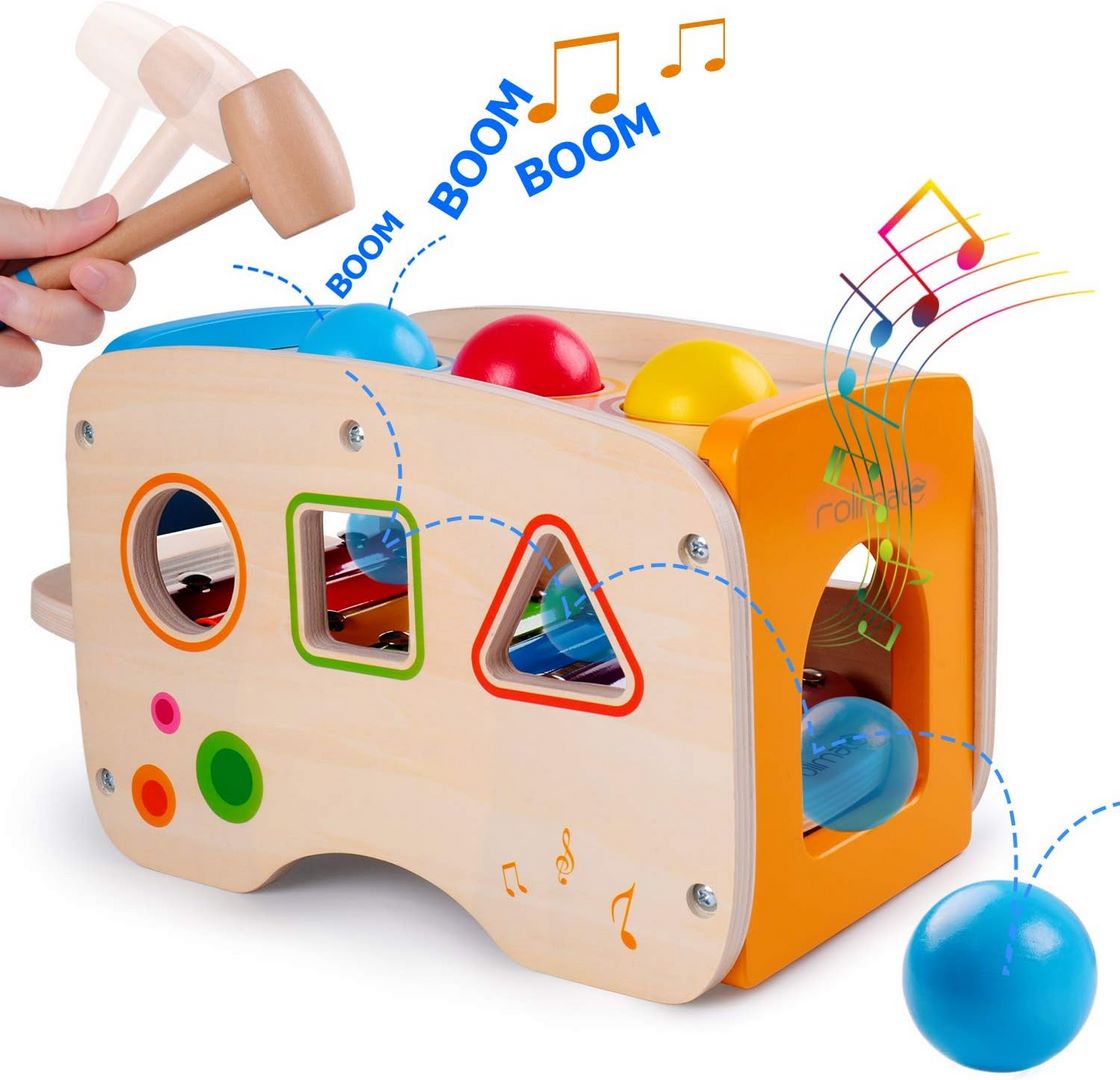 3 in 1 Wooden Educational Set