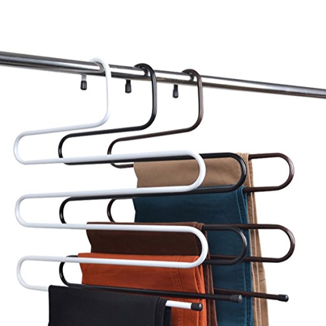 Set of 4 Multi-Layer Pants Hanger