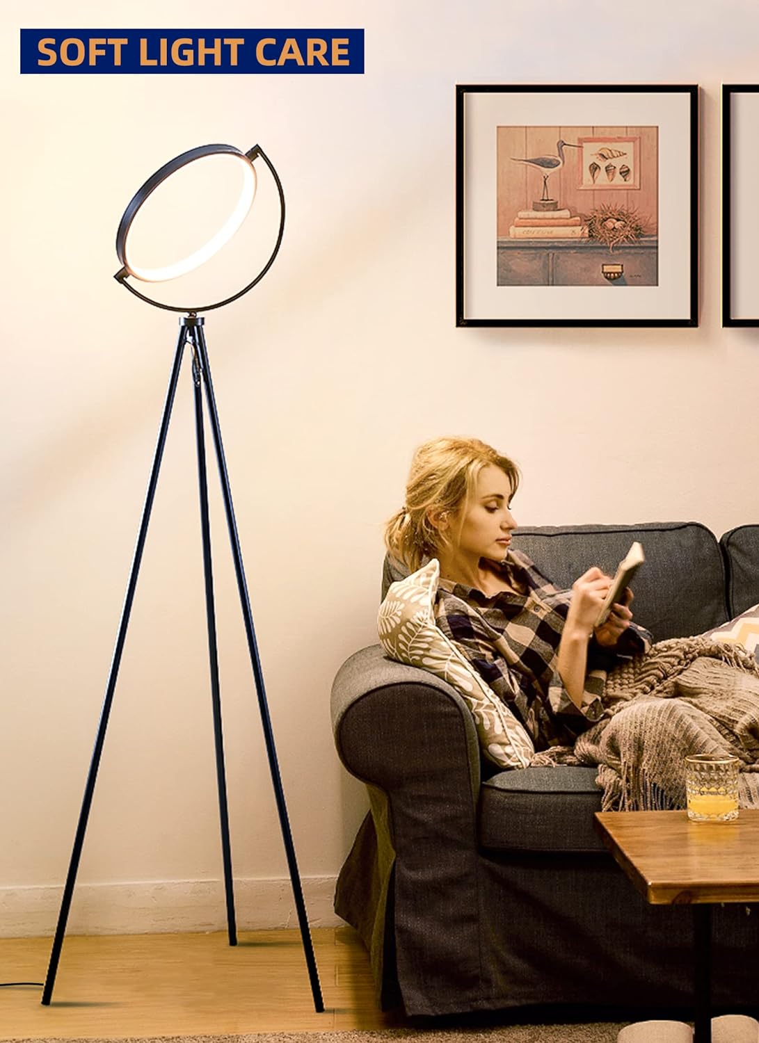 Modern Tripod Floor Lamp