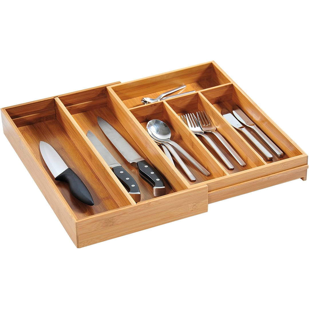 Kesper Bamboo Cutlery Tray Variable