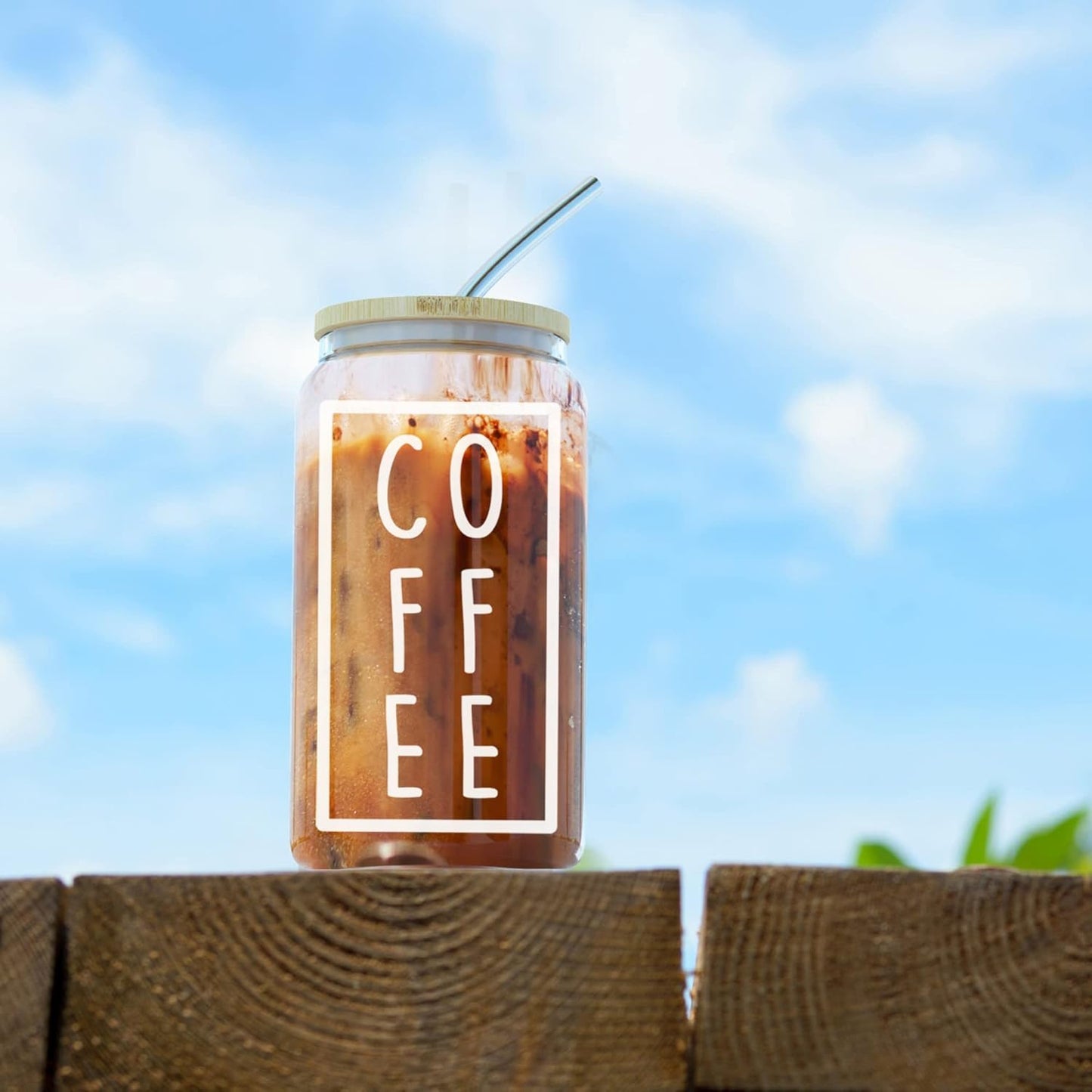 Coffee Cup with Bamboo Lid