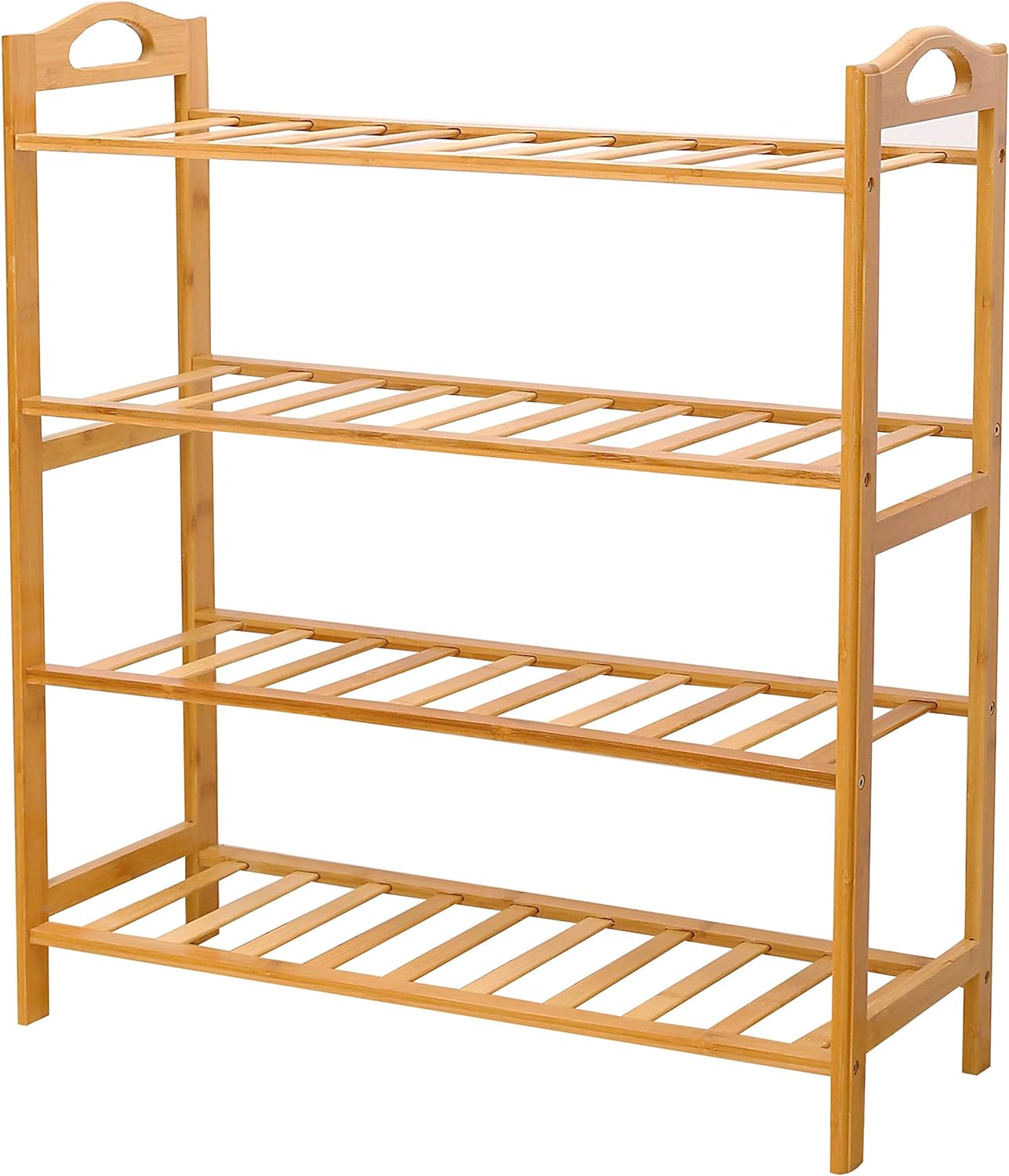 Bamboo 4 Tier Shoe Rack