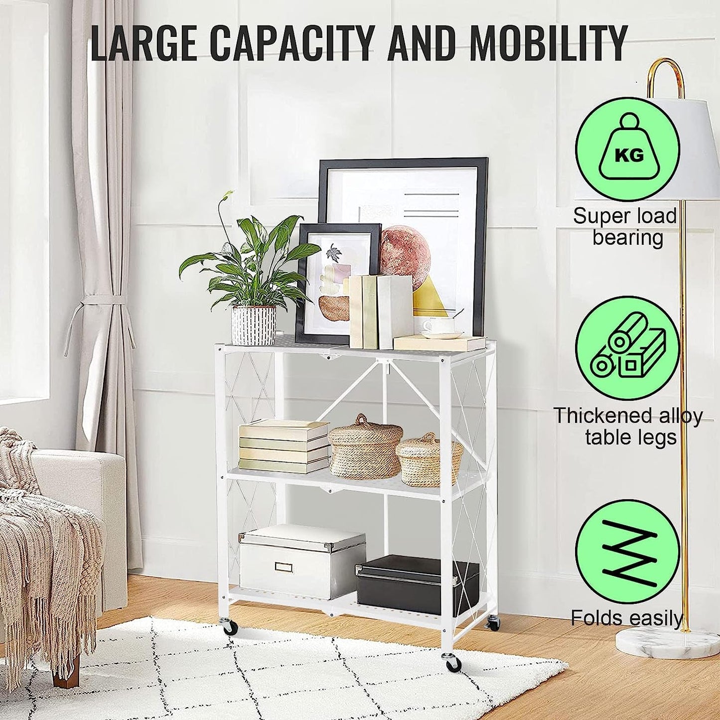 Foldable Storage Shelves