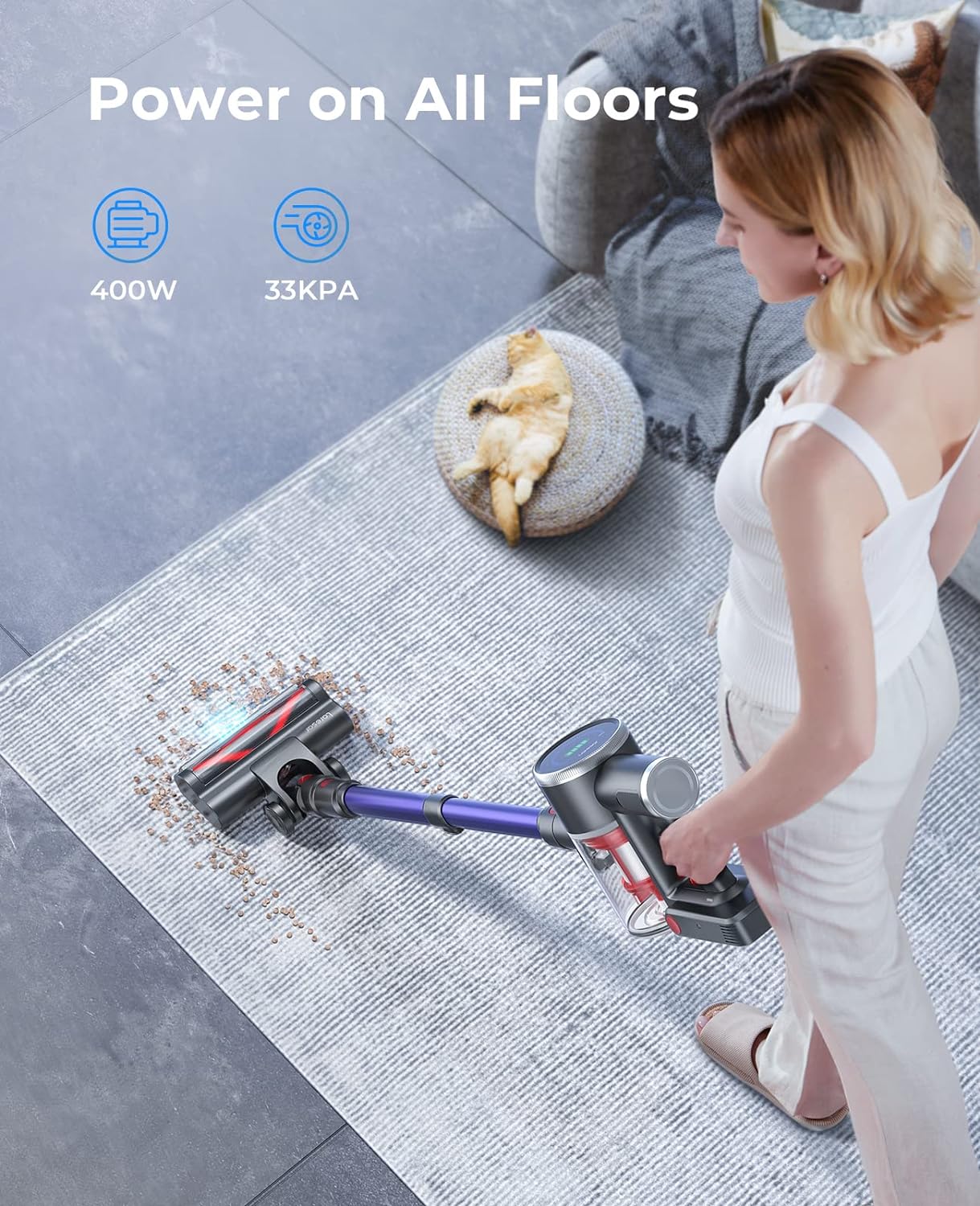 Laresar Cordless Vacuum Cleaner