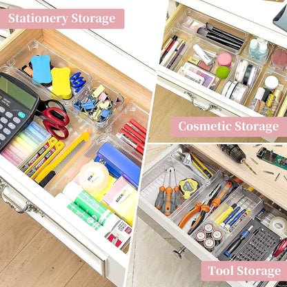 7 Pcs Makeup Organizer Drawers