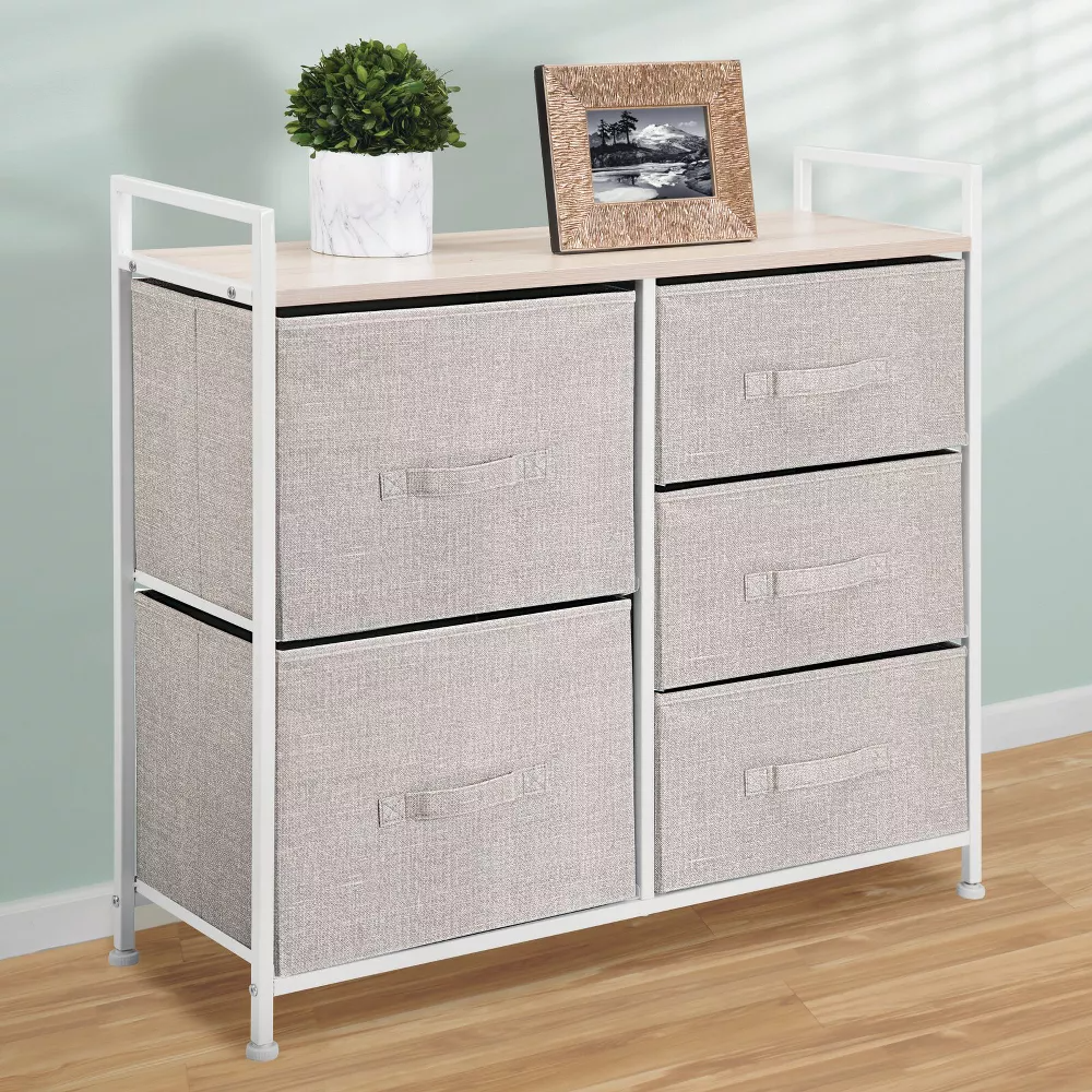 Fabric 5-Drawer Storage Organizer