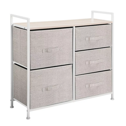 Fabric 5-Drawer Storage Organizer