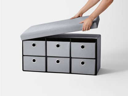 LIVARNO Bench with Storage Space