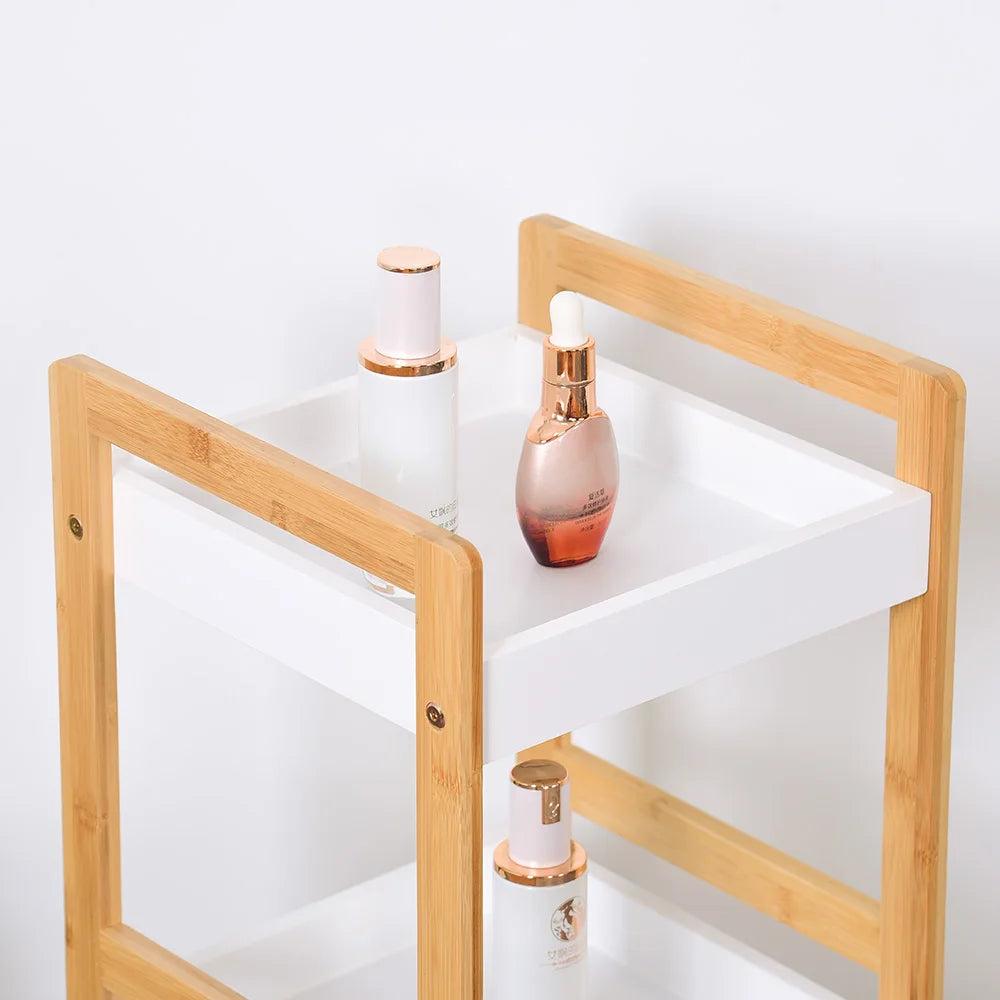 3-Tier Bamboo Shelf Storage