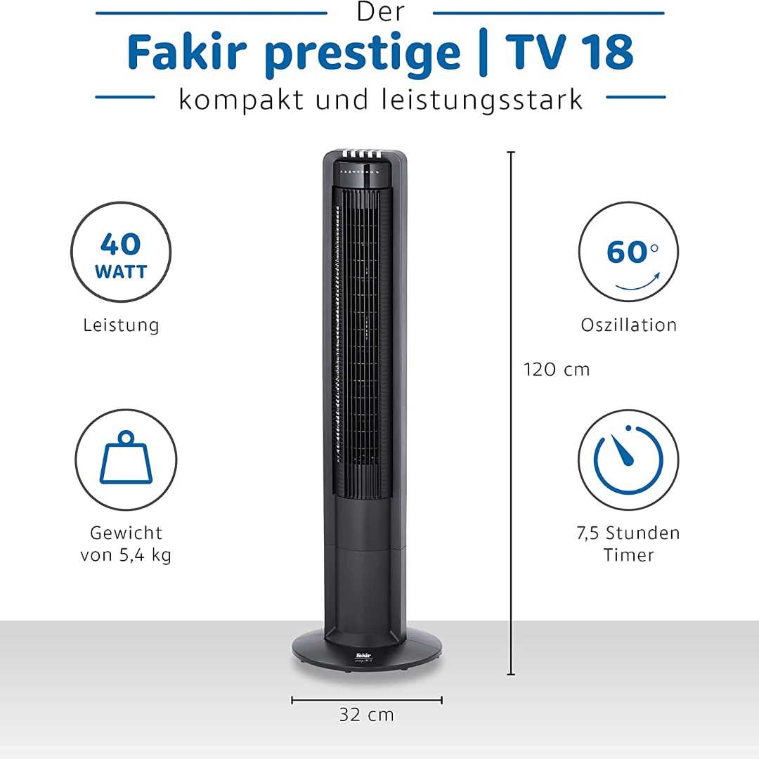 Fakir TV 18 tower fan