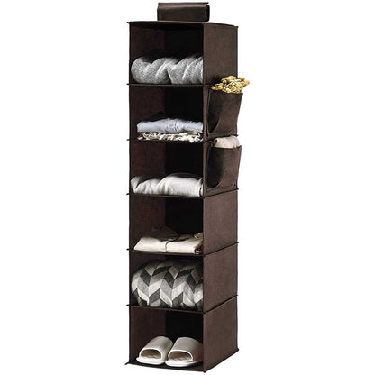 6-Shelf Hanging Clothes