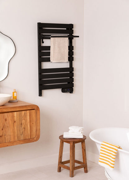 create Electric floor or wall towel rail